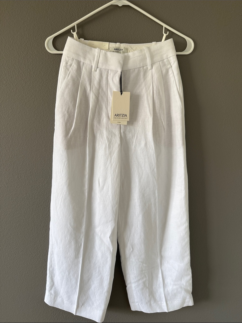 ARITZIA EFFORTLESS LINEN PANT